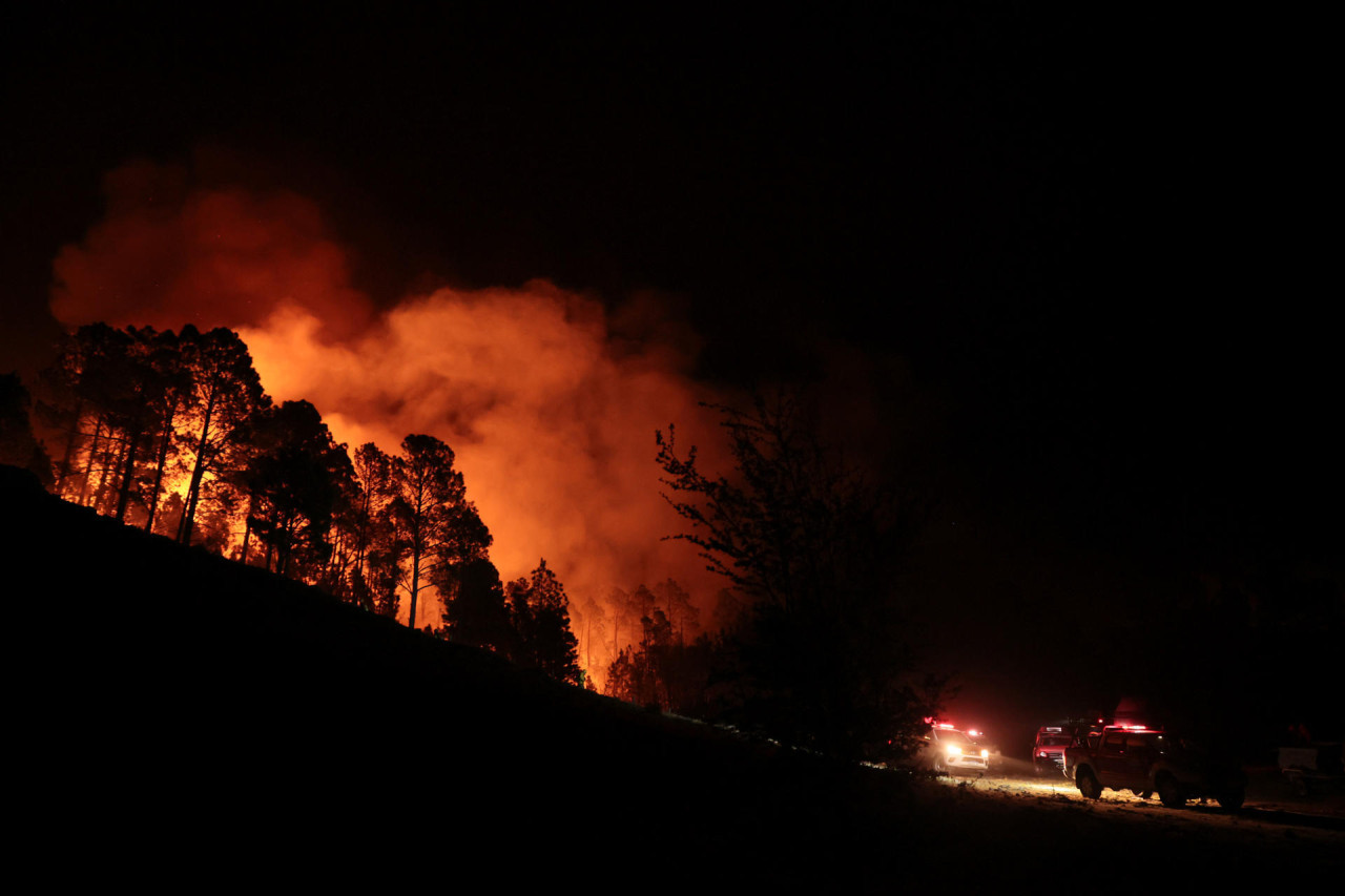 Incendios en Córdoba. Foto: EFE.