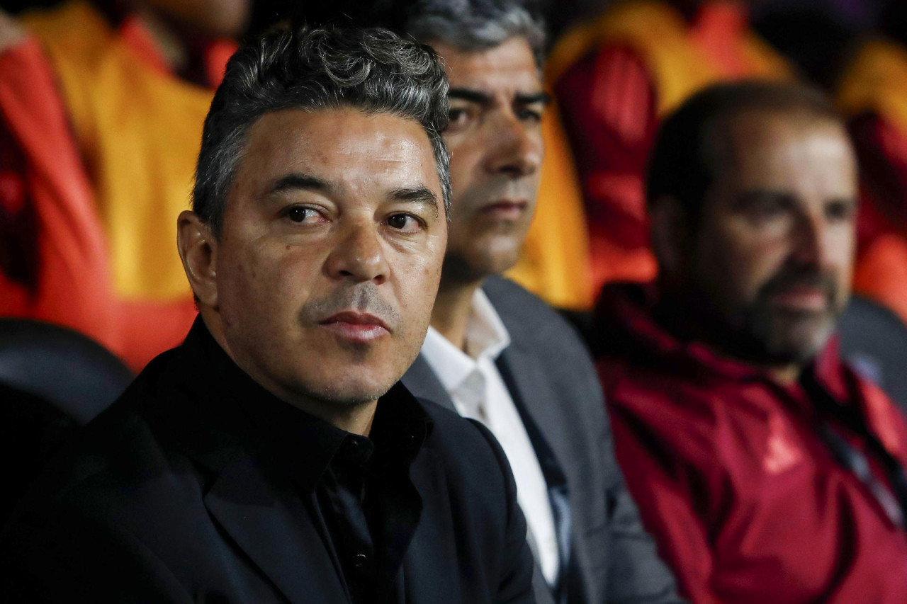 Marcelo Gallardo, entrenador de River. Foto: EFE.