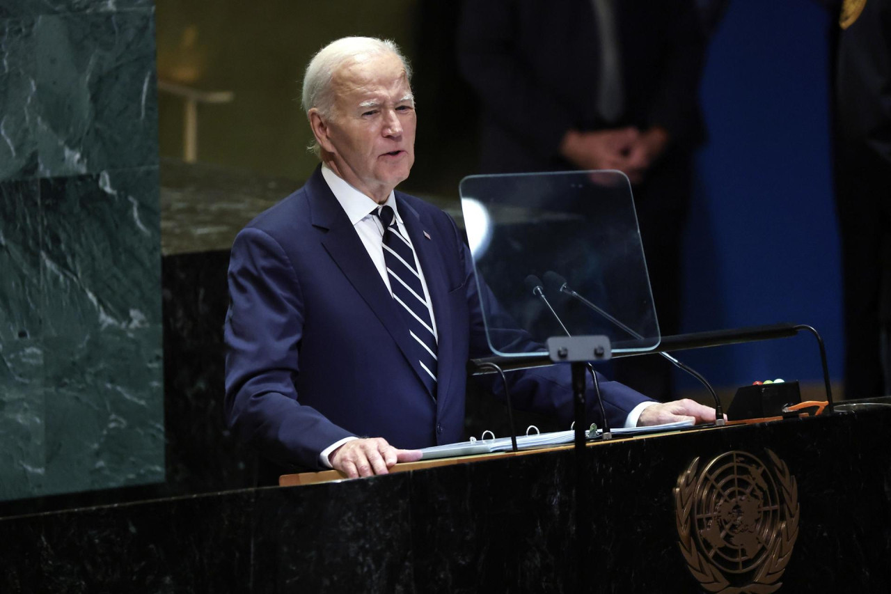 Joe Biden, presidente de Estados Unidos. Foto: EFE.