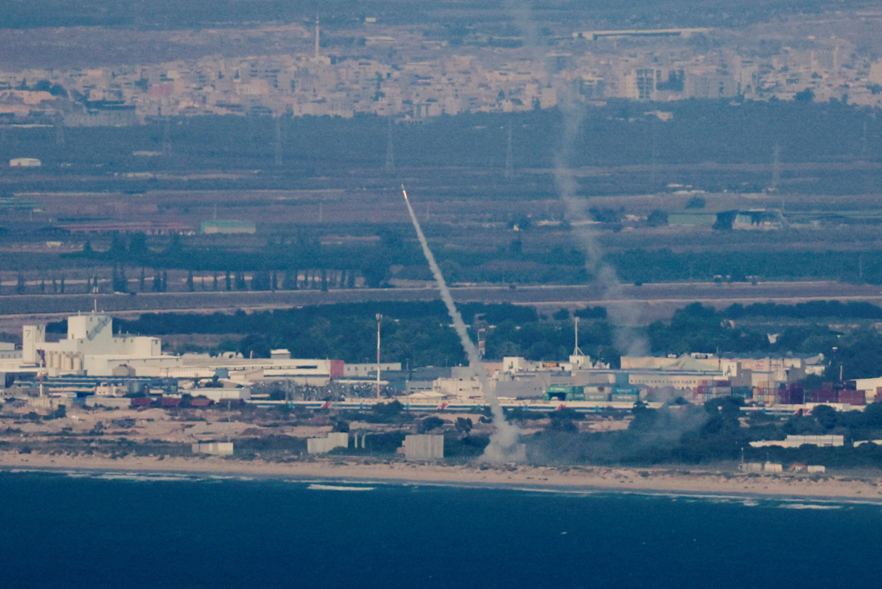 Bombardeo de Israel sobre El Líbano. Foto: REUTERS.