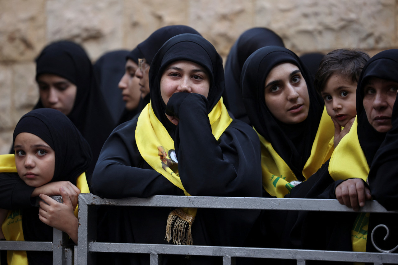 Dolor en el Líbano por los ataques israelíes. Foto: Reuters.