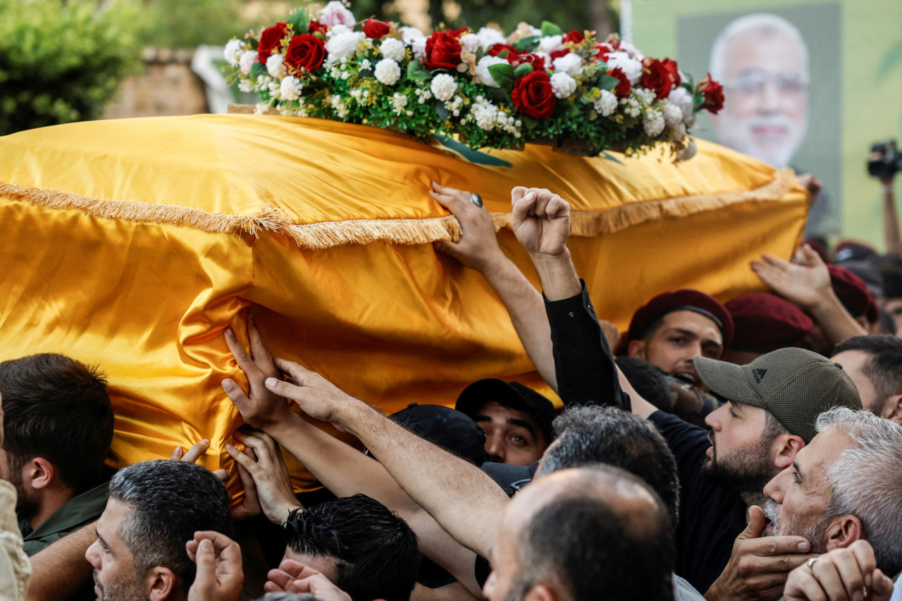 Dolor en el Líbano por los ataques israelíes. Foto: Reuters.