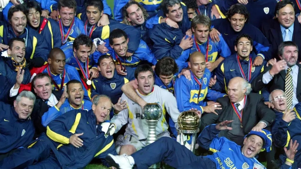 Boca campeón Intercontinental en 2003.