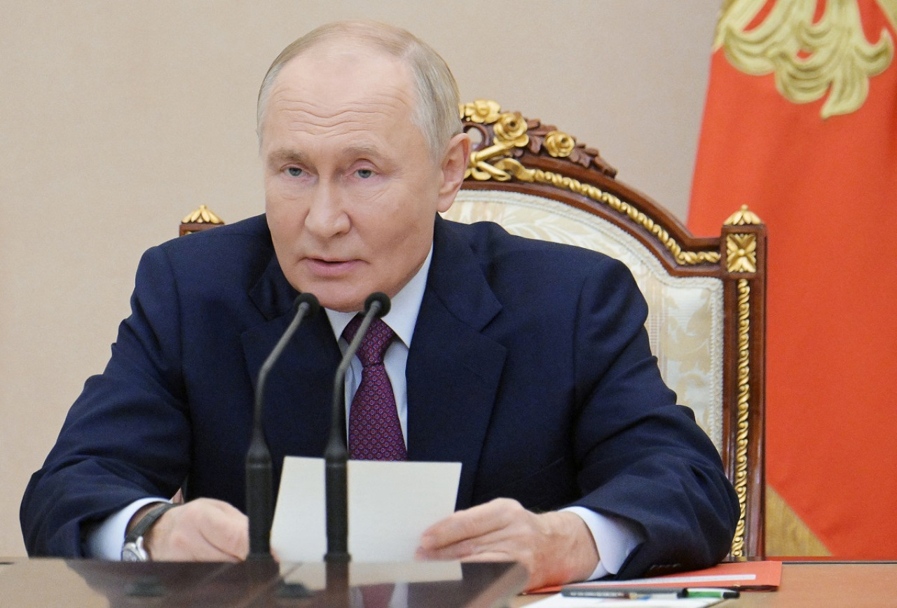 Vladímir Putin, presidente de Rusia. Foto: Reuters.