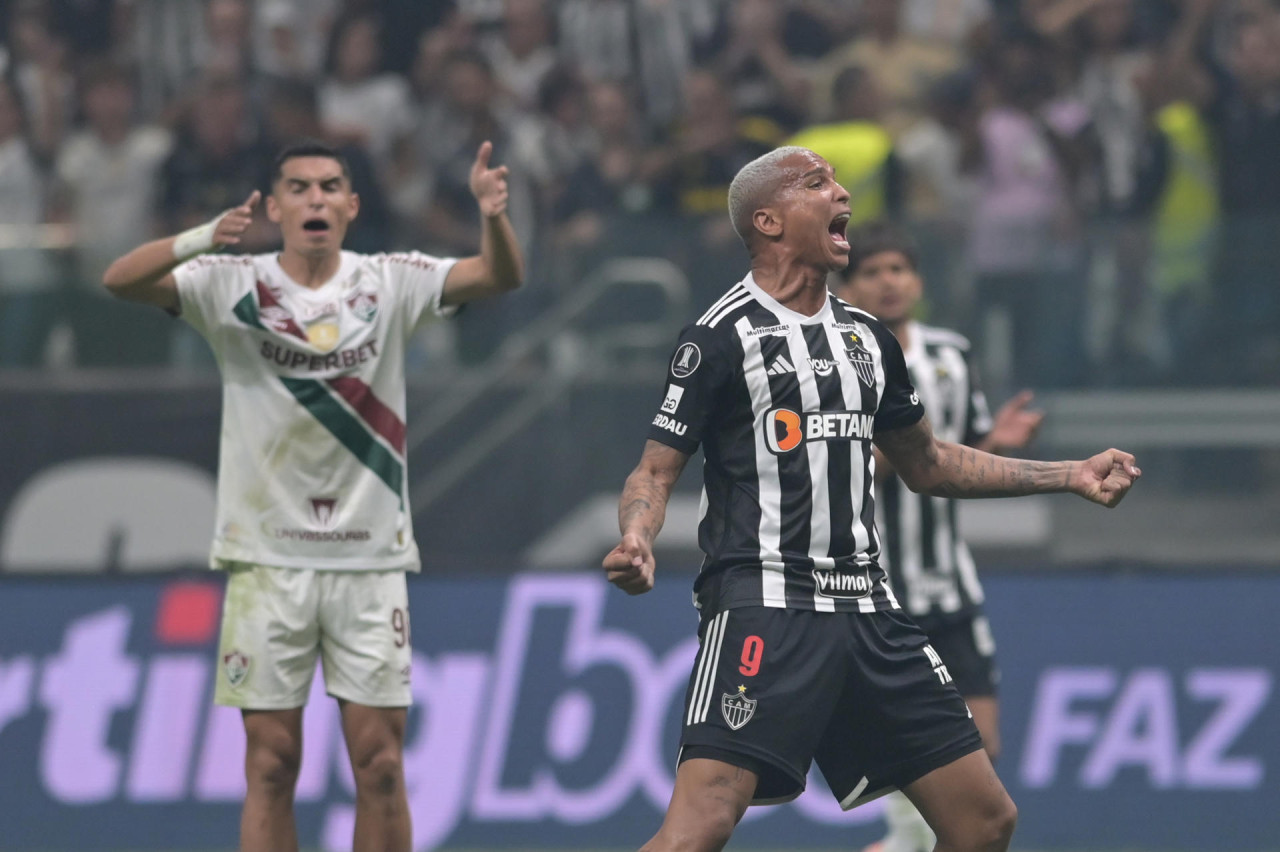 Copa Libertadores, Atlético Mineiro vs. Fluminense. Foto: EFE.