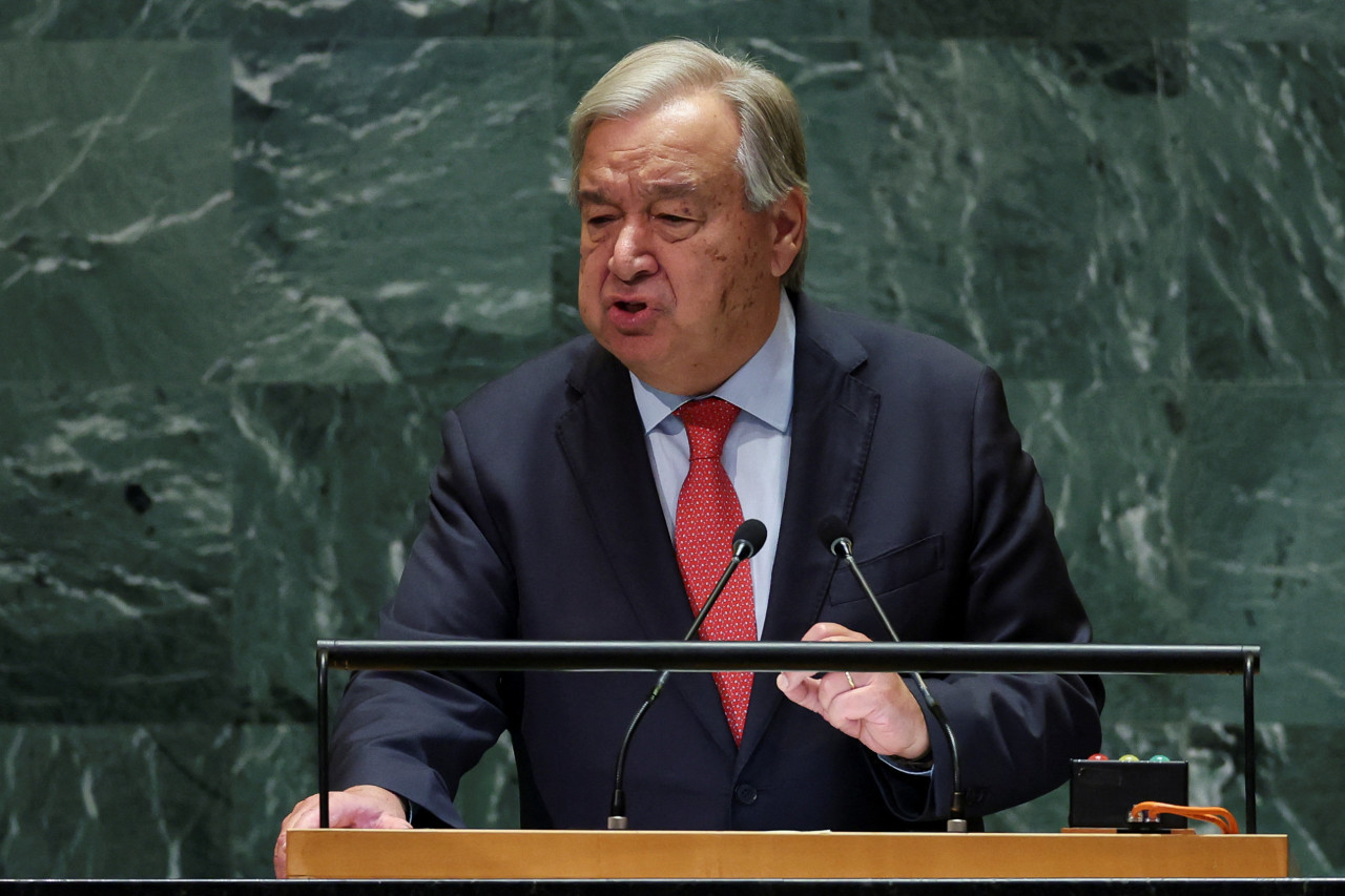 António Guterres. Foto: REUTERS.