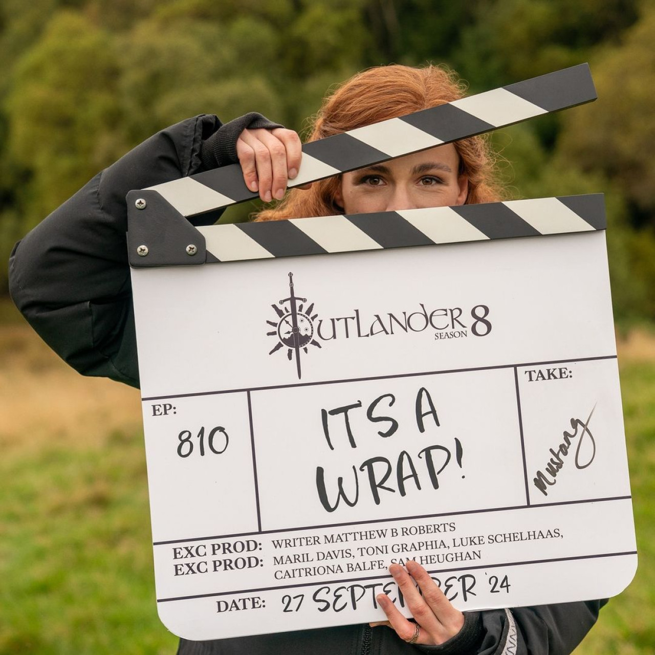 Terminaron de grabar Outlander. Foto Instagram @outlander_starz