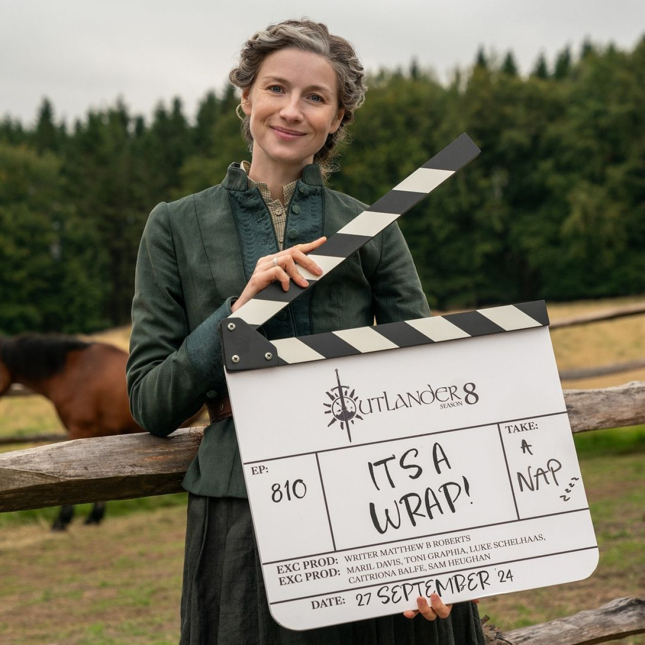 Terminaron de grabar Outlander. Foto Instagram @outlander_starz