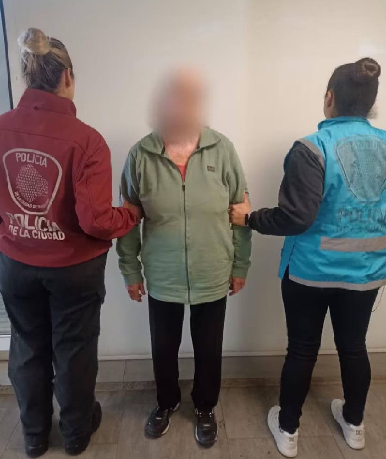 La mujer de 79 años que drogó y robó a su víctima. Foto: Policía de la Ciudad.