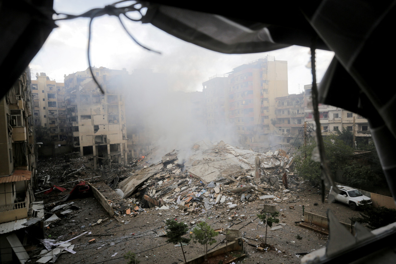 Ataques en el Líbano por parte del Ejército de Israel. Foto: EFE.