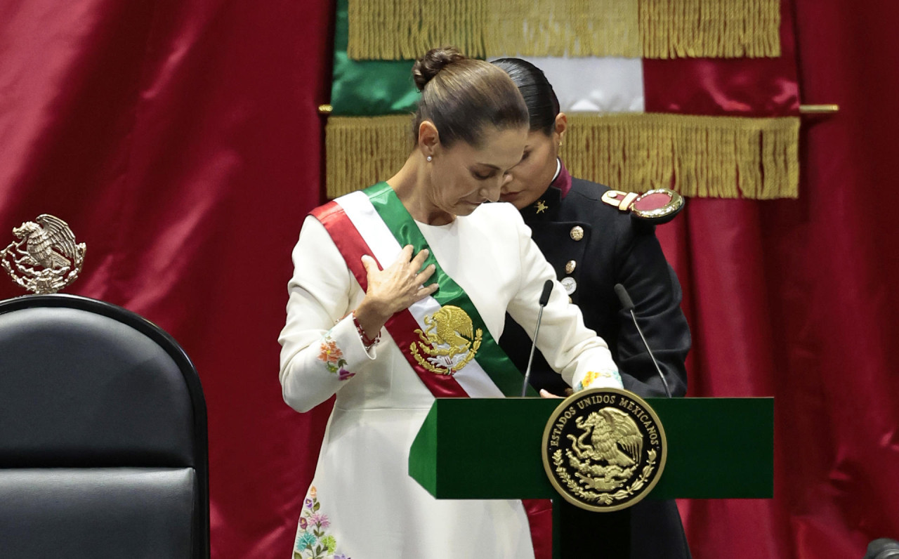 Asunción de Claudia Sheinbaum. México, 1 de octubre de 2024. EFE