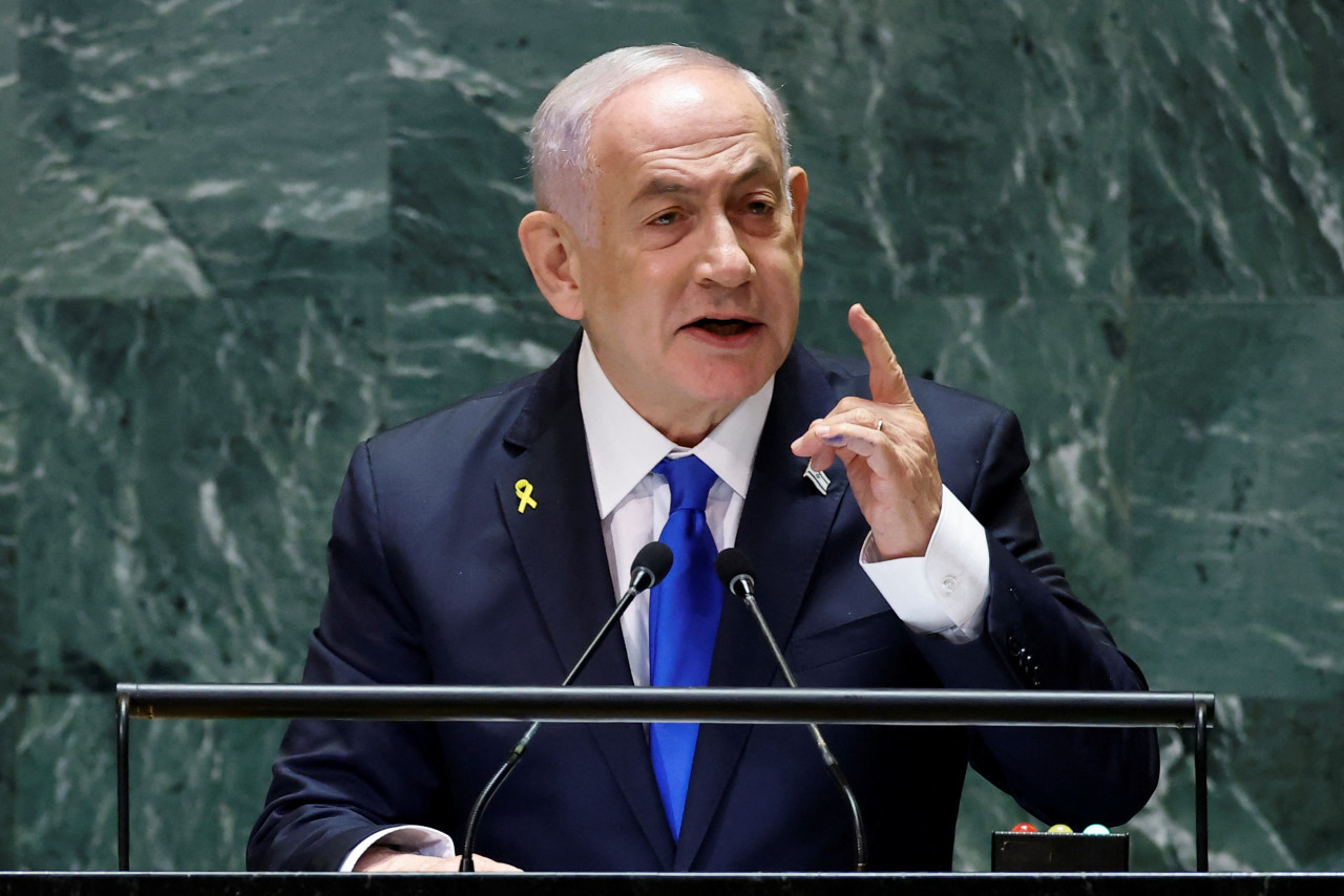 Benjamin Netanyahu, primer ministro de Israel. Foto: Reuters.