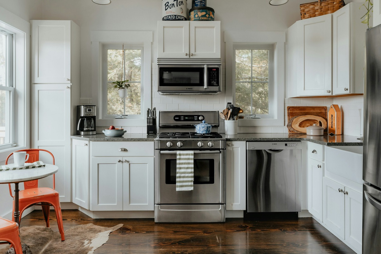 Cocina; electrodomésticos. Foto: Unsplash.