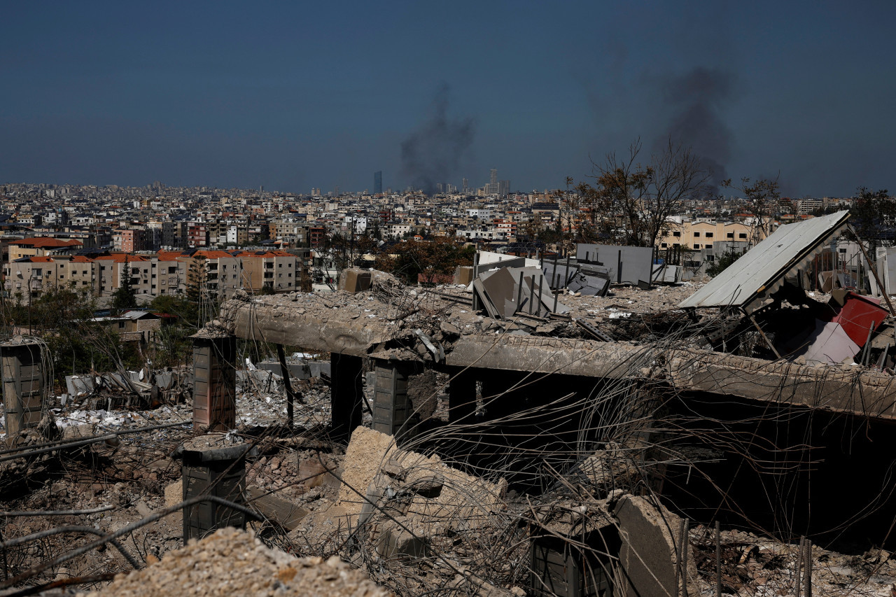 Destrozos en el Líbano. Foto: Reuters.