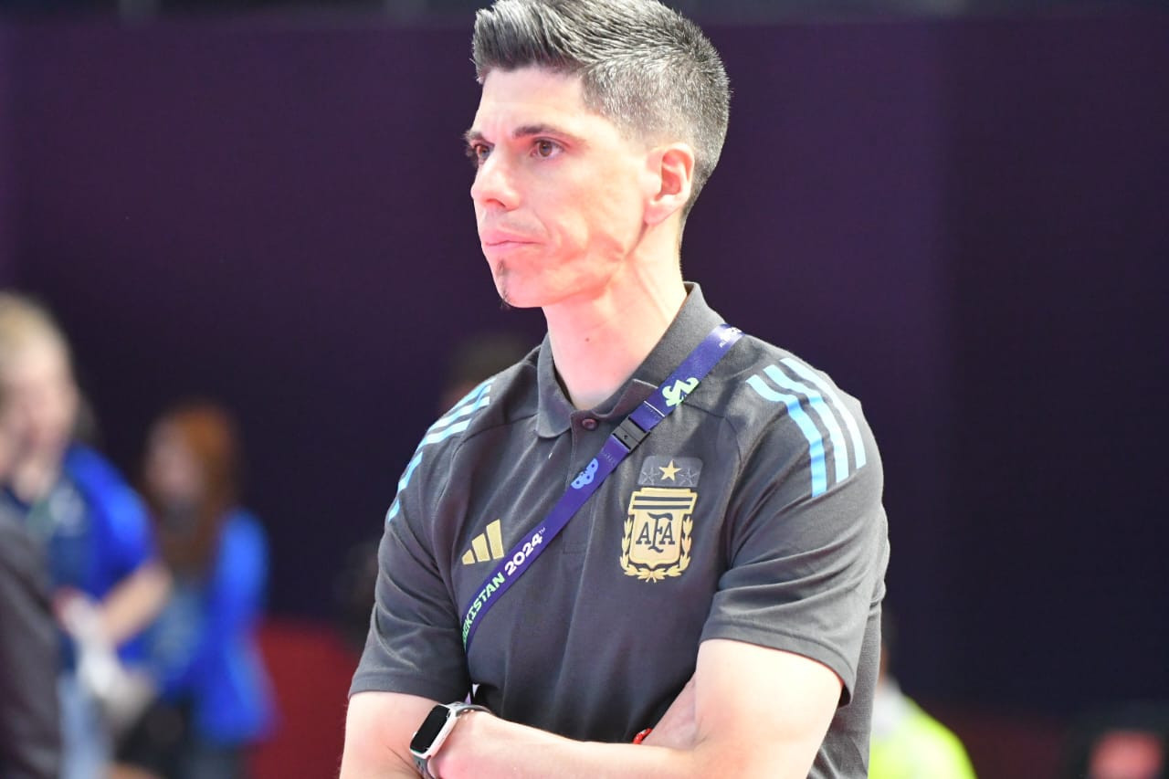 Matías Lucuix, Selección Argentina de Futsal. Foto: @Argentina.