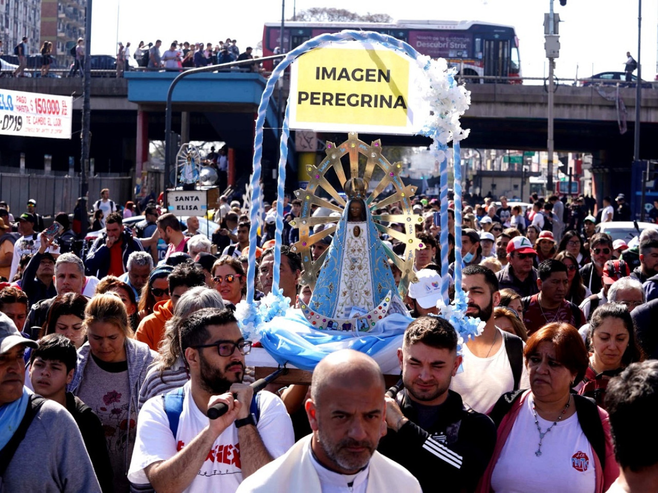 Peregrinación a Luján. Foto: NA.