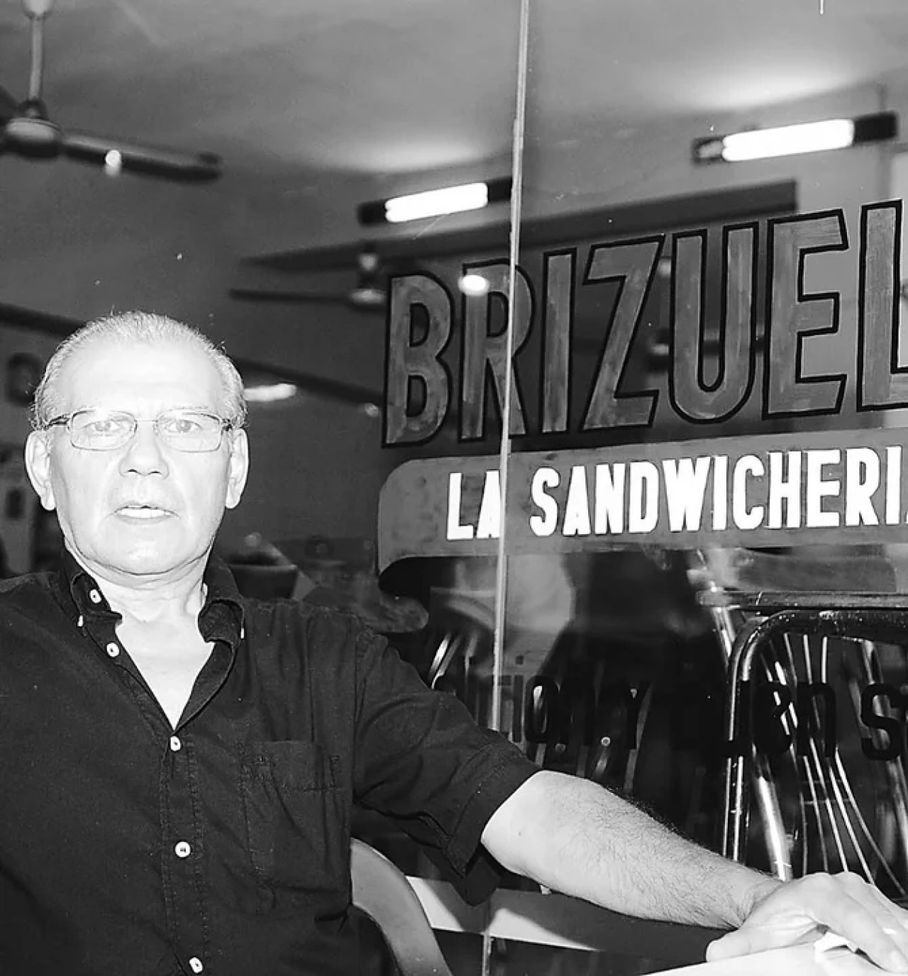 Ramón Brizuela, "inventor" del sándwich de milanesa. Foto: NA