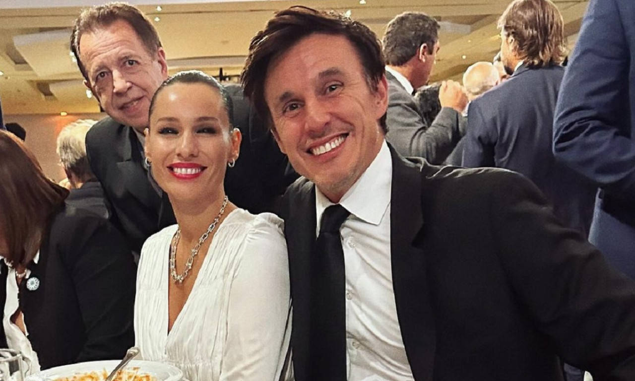 Pampita y Roberto García Moritán. Foto: Instagram @robergmoritan