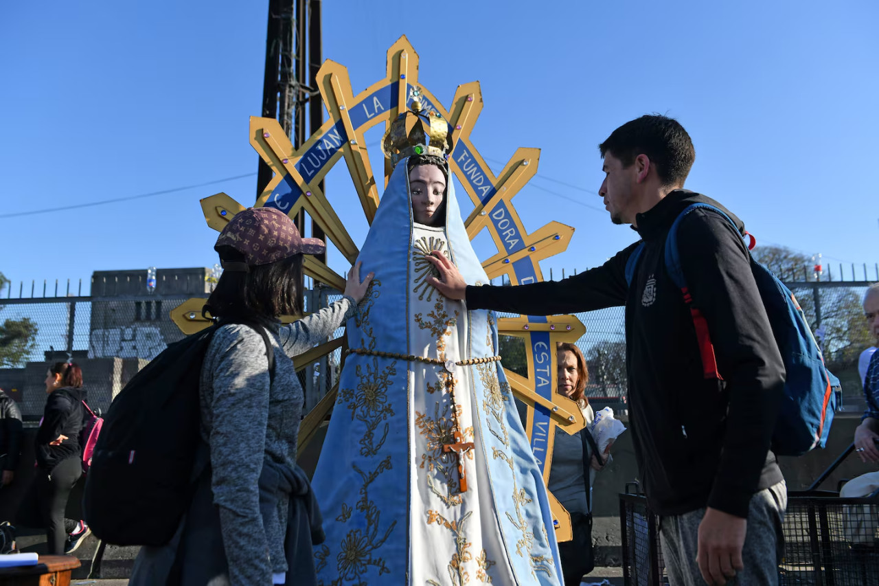 Peregrinación a Luján. Foto: NA