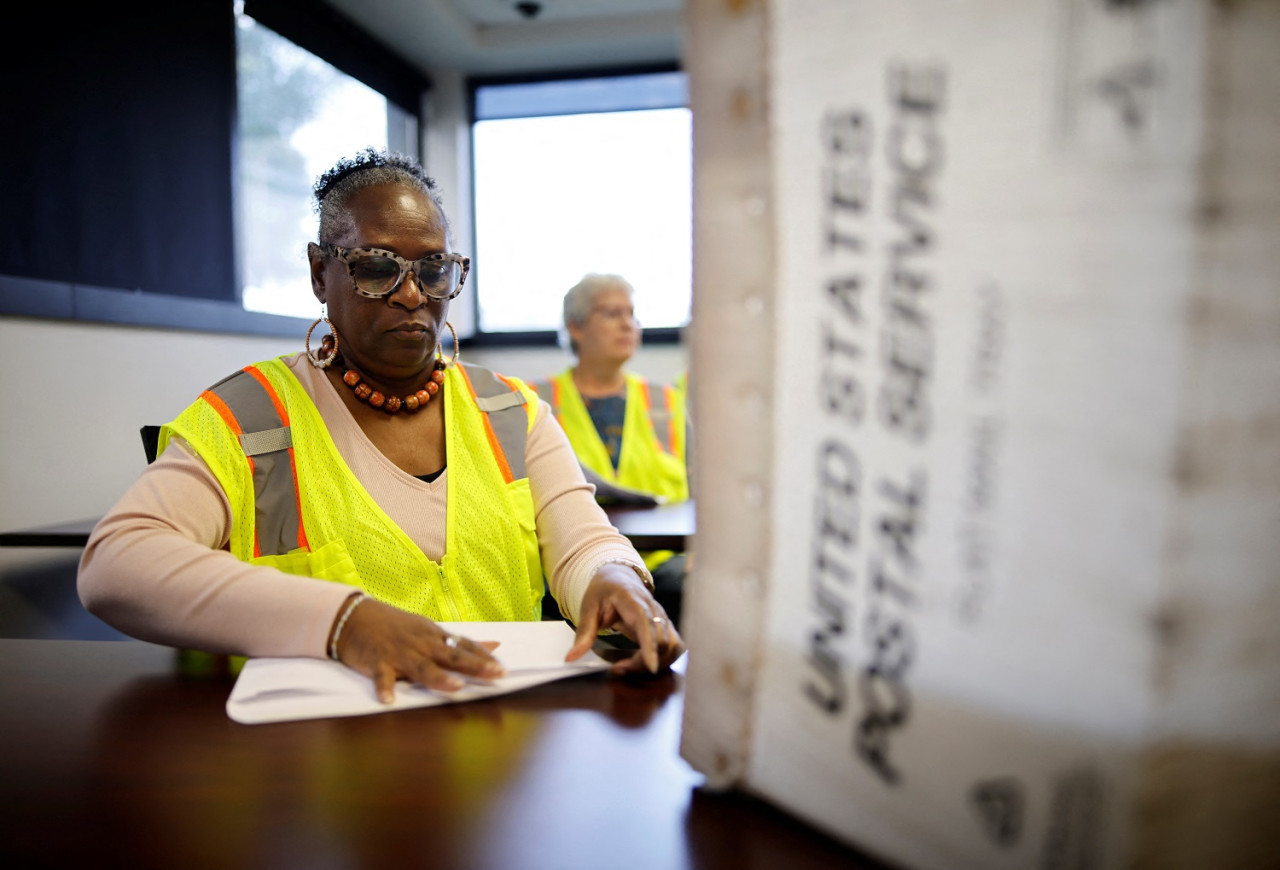 Preparativos para las elecciones en Estados Unidos. Foto: Reuters