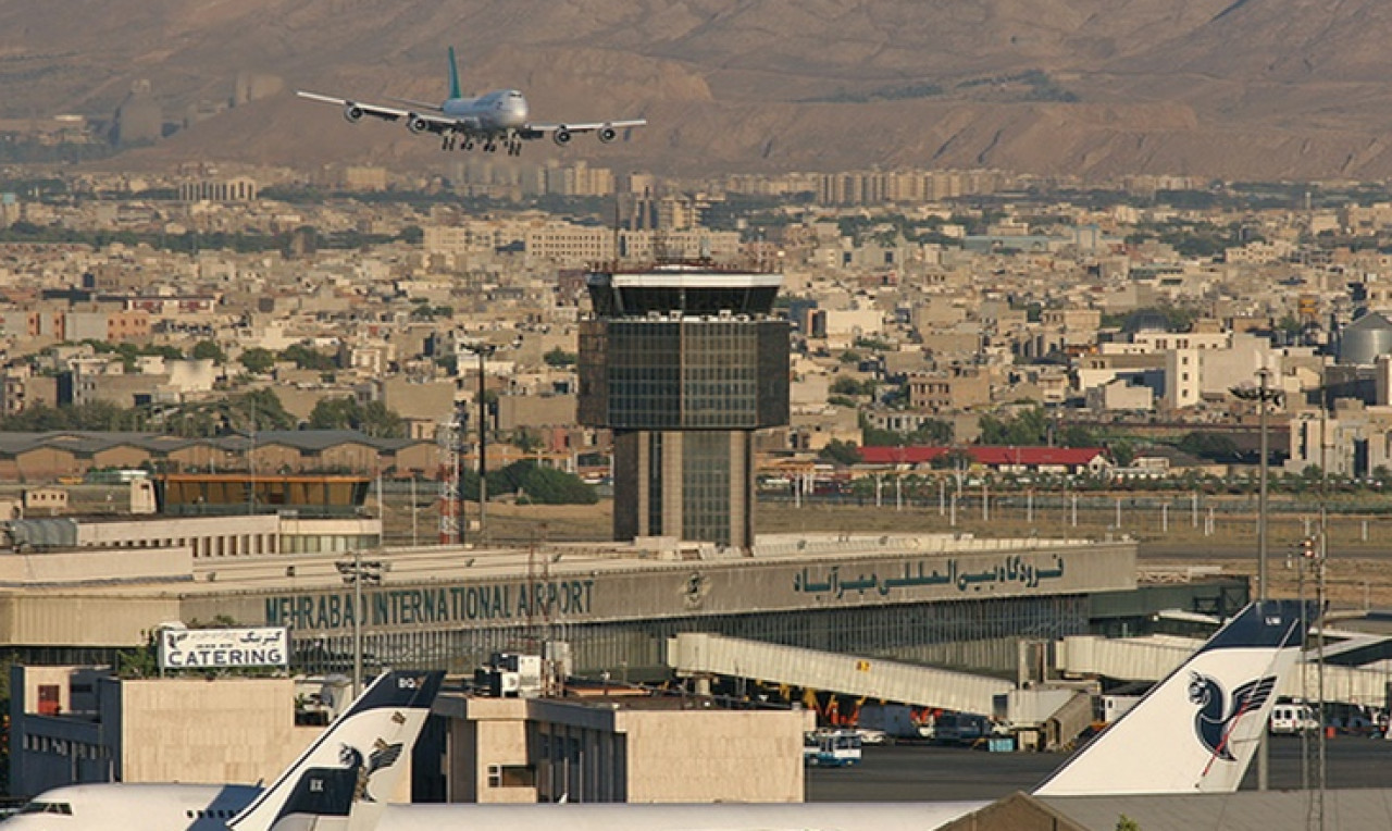 Aeropuerto de Teherán, Irán. Foto: Iran Traveling Center.