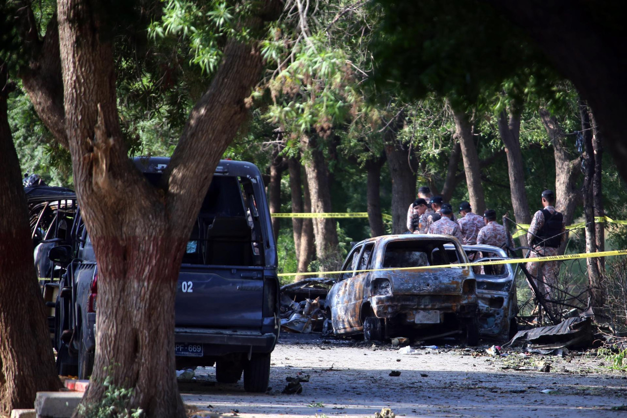 Al menos dos ciudadanos chinos muertos en atentado a las afueras de aeropuerto en Pakistán. EFE