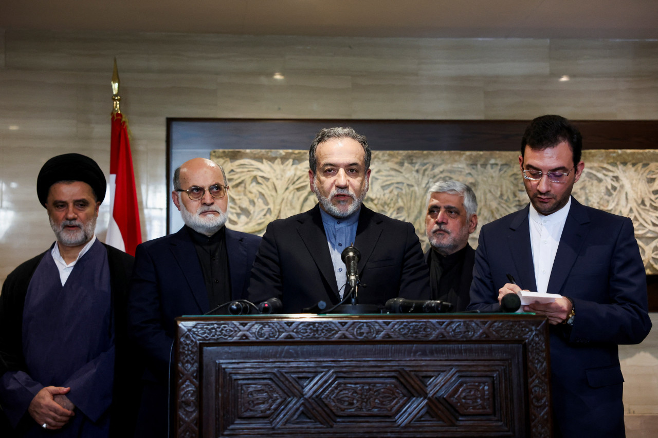 Abás Araqchi, ministro de Exteriores de Irán. Foto: Reuters.