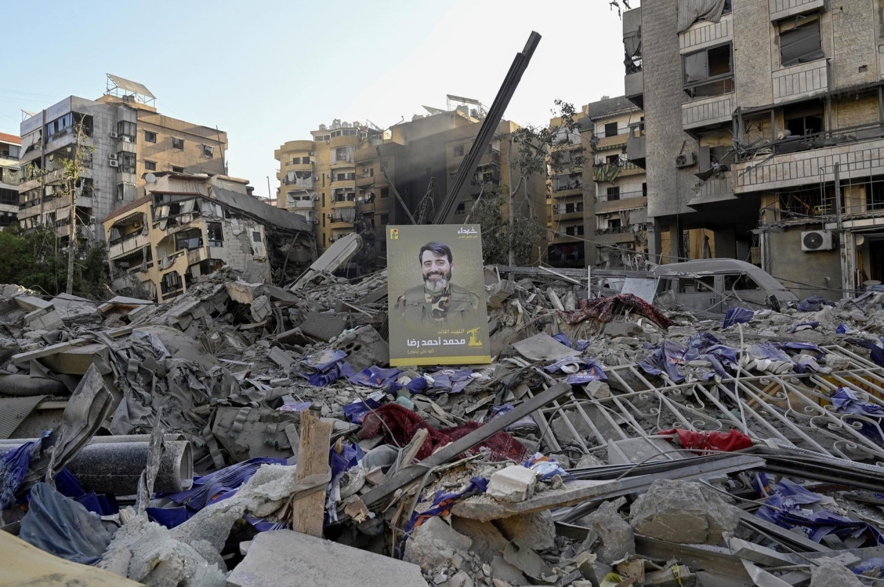 Ataques israelíes contra el Líbano. Foto: EFE.