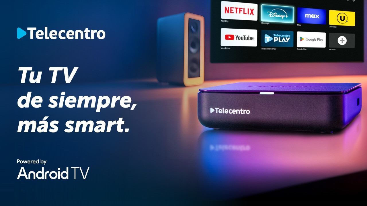 Telecentro lanza el nuevo Decodificador 4K con tecnología Android TV