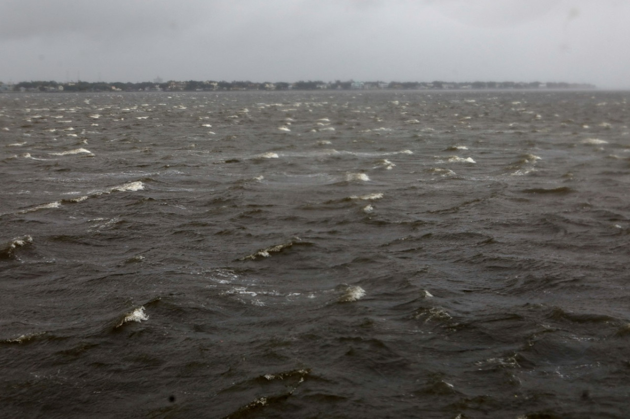 La llegada del huracán Milton a Tampa. Foto: Reuters.