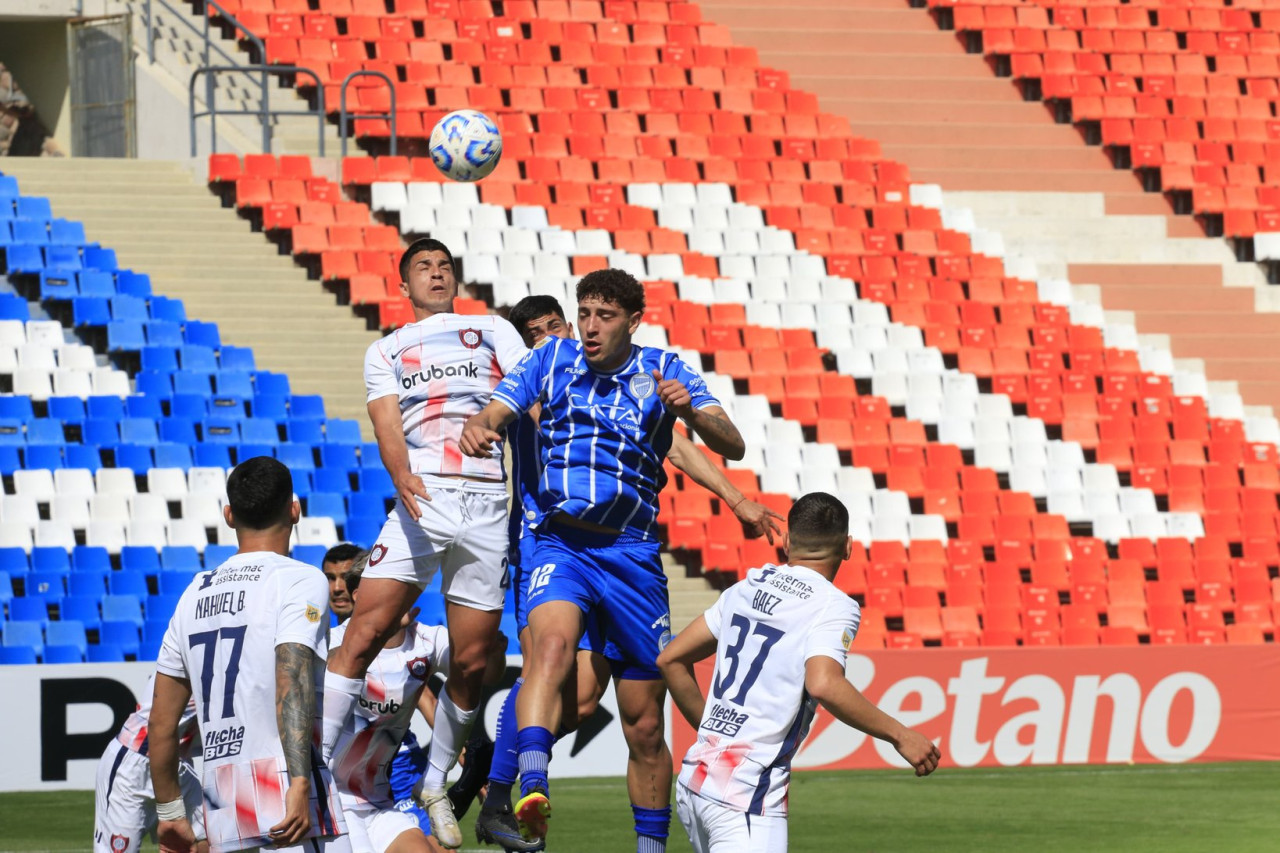 Godoy Cruz vs San Lorenzo. Foto: Twitter Godoy Cruz