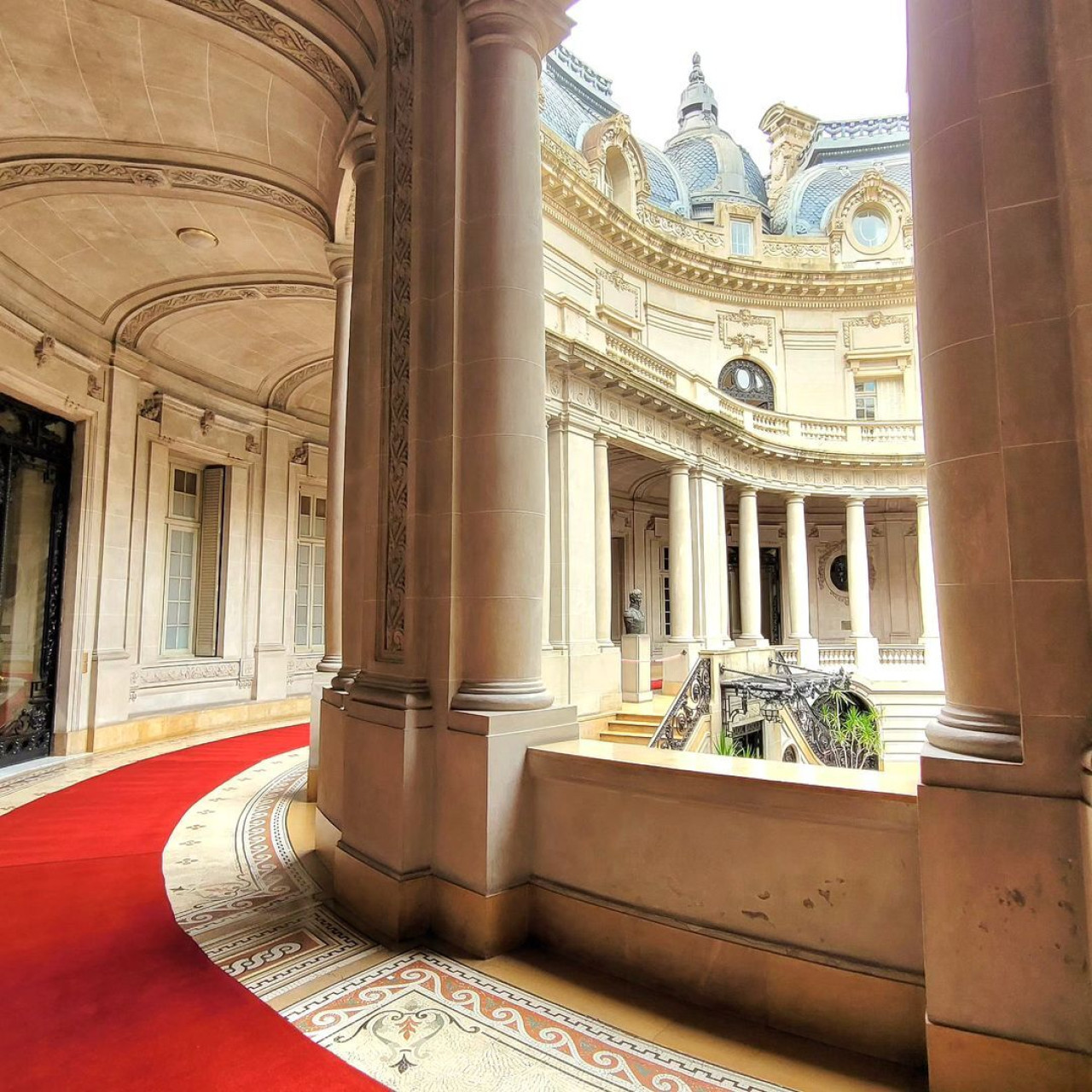 Museo de la Diplomacia Argentina. Foto Instagram @cancilleriaarg