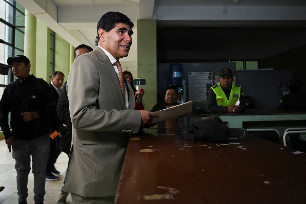 Jorge Pérez, abogado de Evo Morales. Foto: Reuters.