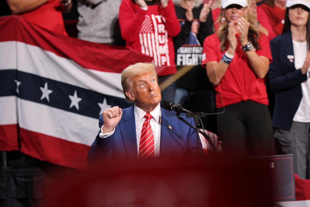 Donald Trump, expresidente de Estados Unidos. Foto: Reuters.