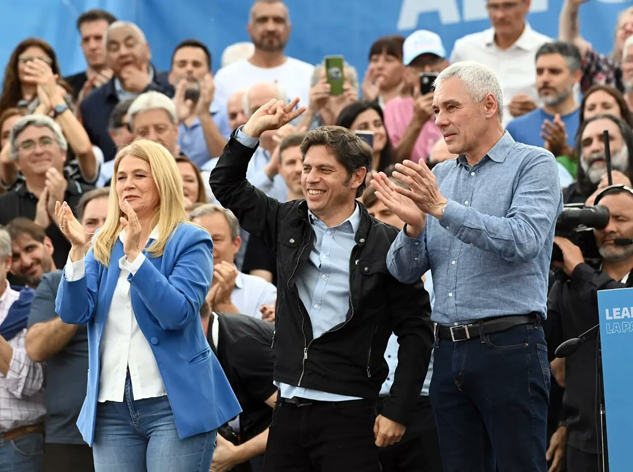 Acto de Axel Kicillof por el Día de la Lealtad en Berisso.