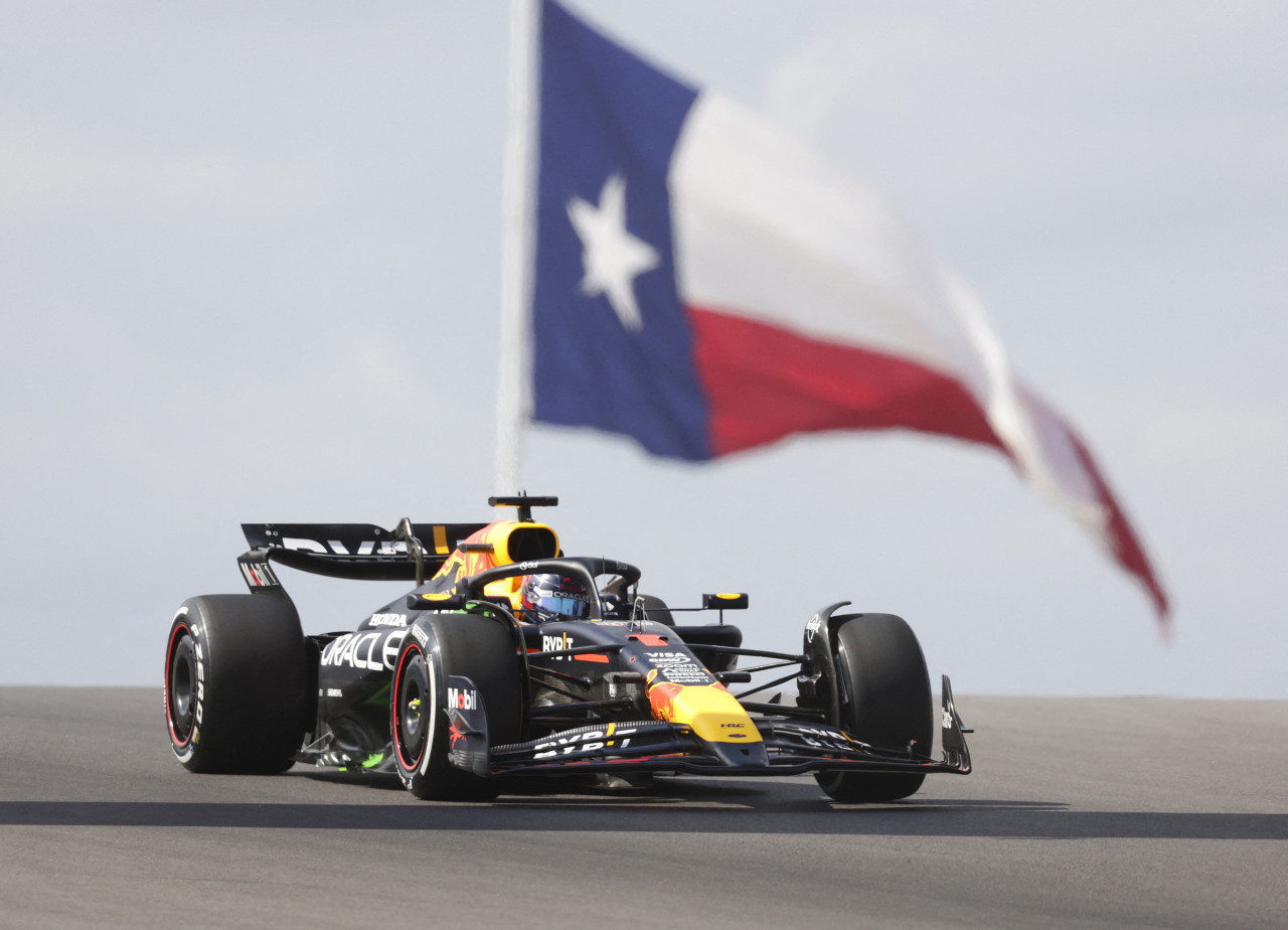 Max Verstappen; Gran Premio de Estados Unidos. Foto: Reuters.