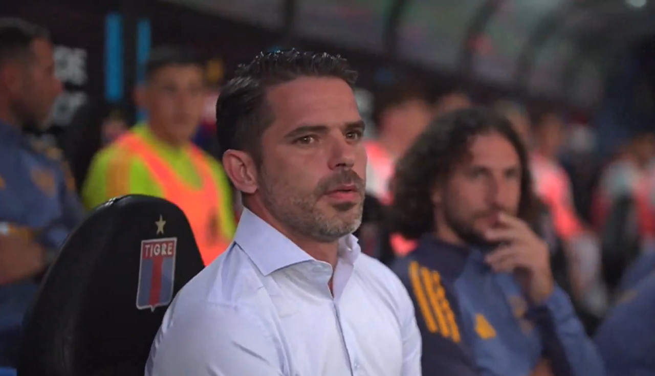 Fernando Gago, entrenador de Boca Juniors. Foto: captura