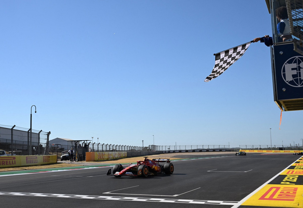 Charles Leclerc ganó el Gran Premio de Estados Unidos de Fórmula 1. Foto: Reuters.