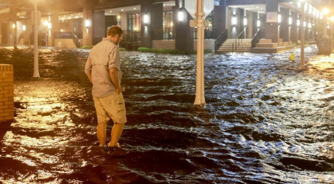 Las consecuencias invisibles del huracán Milton. Foto: Noticias Argentinas