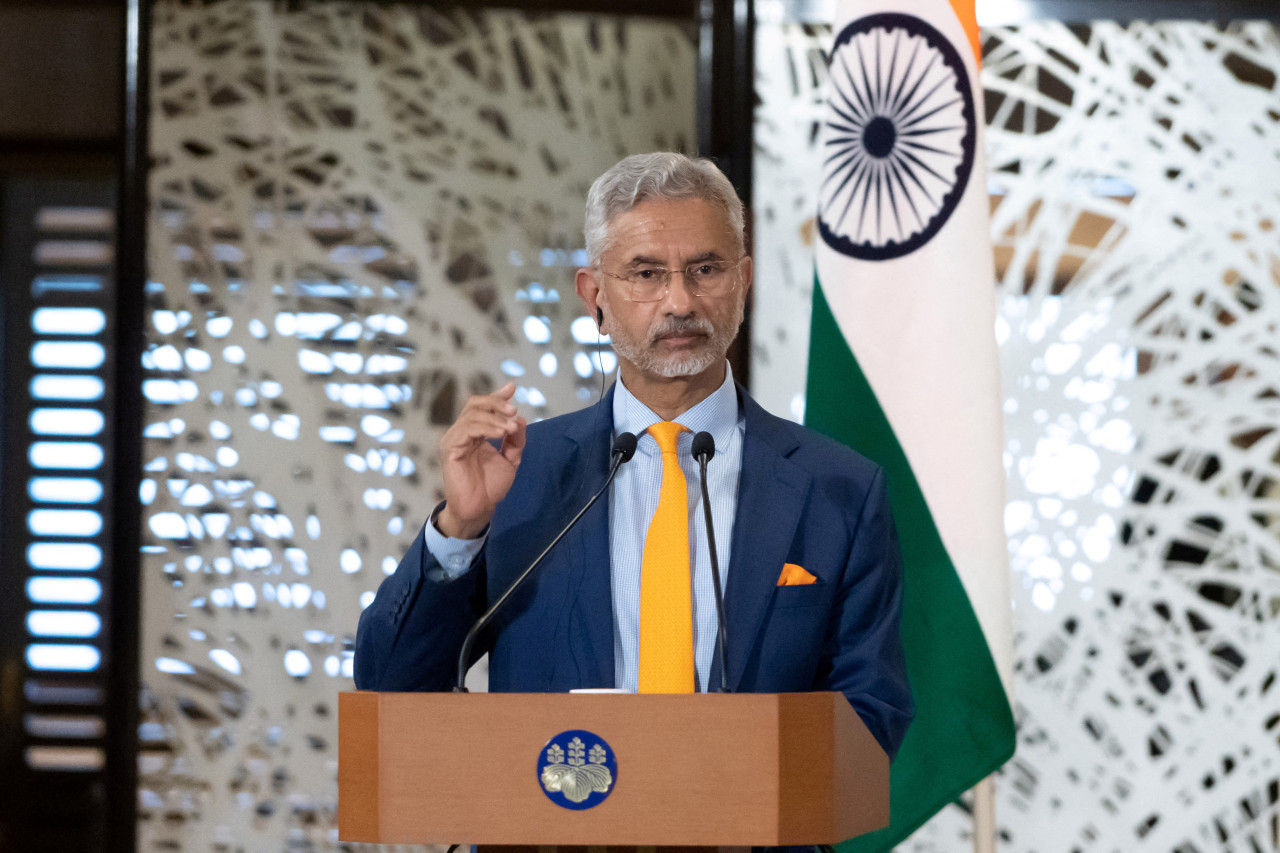 Subrahmanyam Jaishankar, el ministro de Asuntos Exteriores de la India. Foto: Reuters.