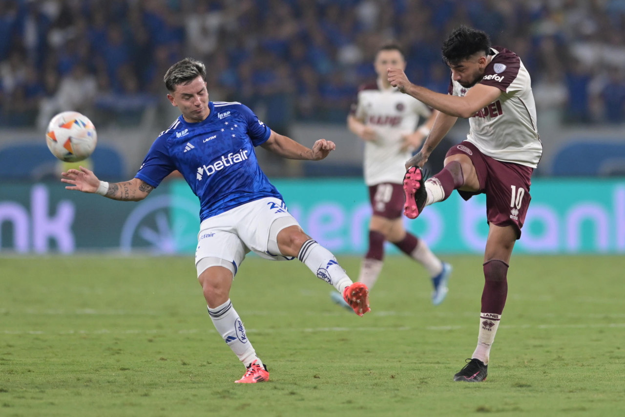 Copa Sudamerica, Cruzeiro vs. Lanús. Foto: EFE.