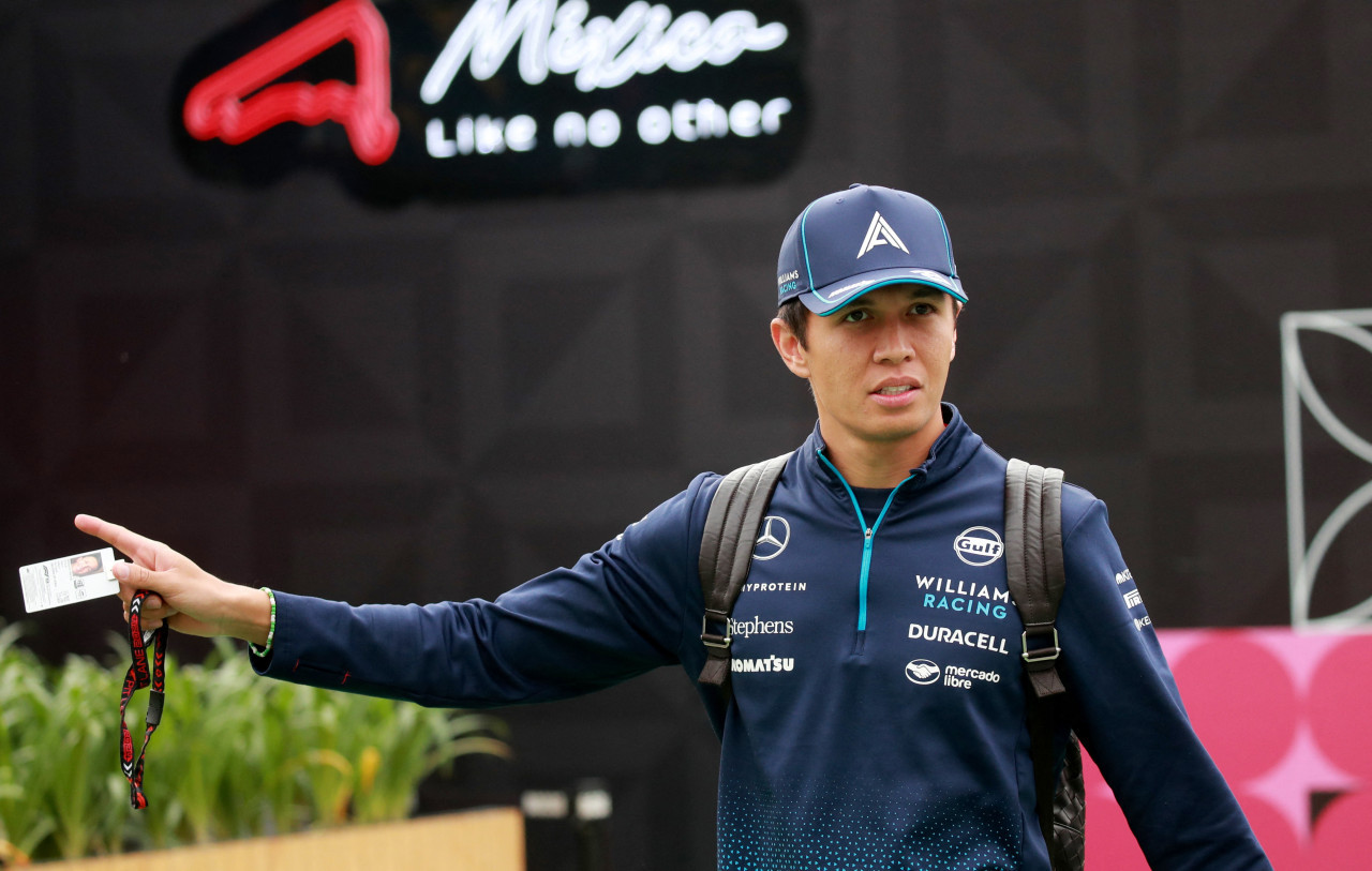 Alex Albon, compañero de Franco Colapinto. Foto: Reuters