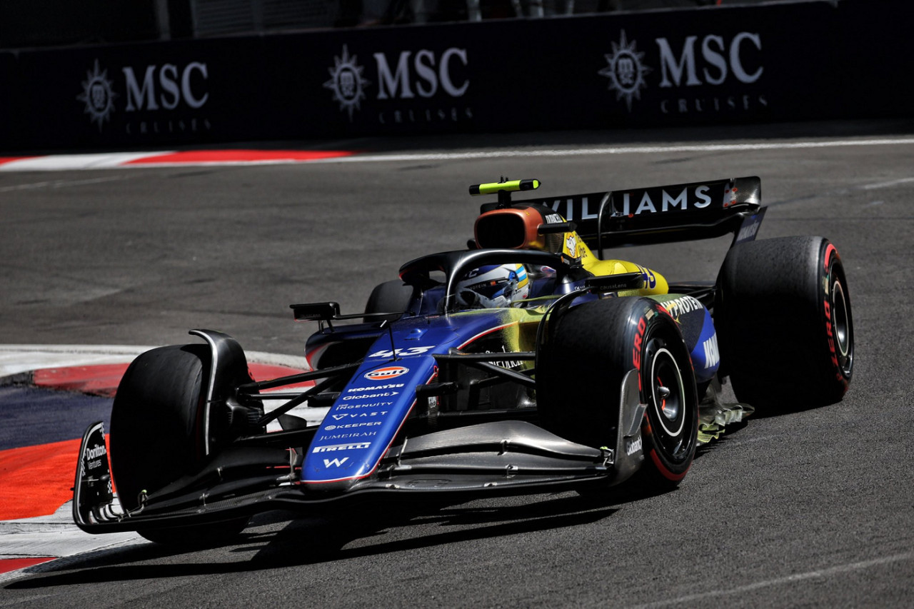 Franco Colapinto, Gran Premio de México. Foto: X @WilliamsRacing