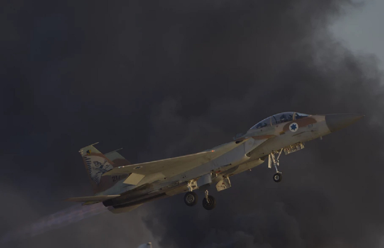 Avión militar de Israel; guerra en Medio Oriente. Foto: idf.il