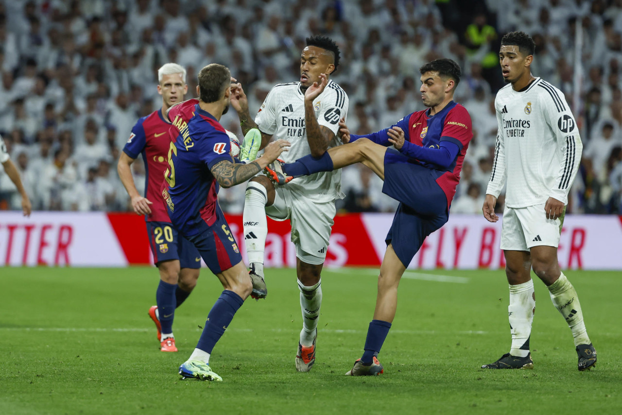 El Clásico, Barcelona vs Real Madrid. Foto: EFE