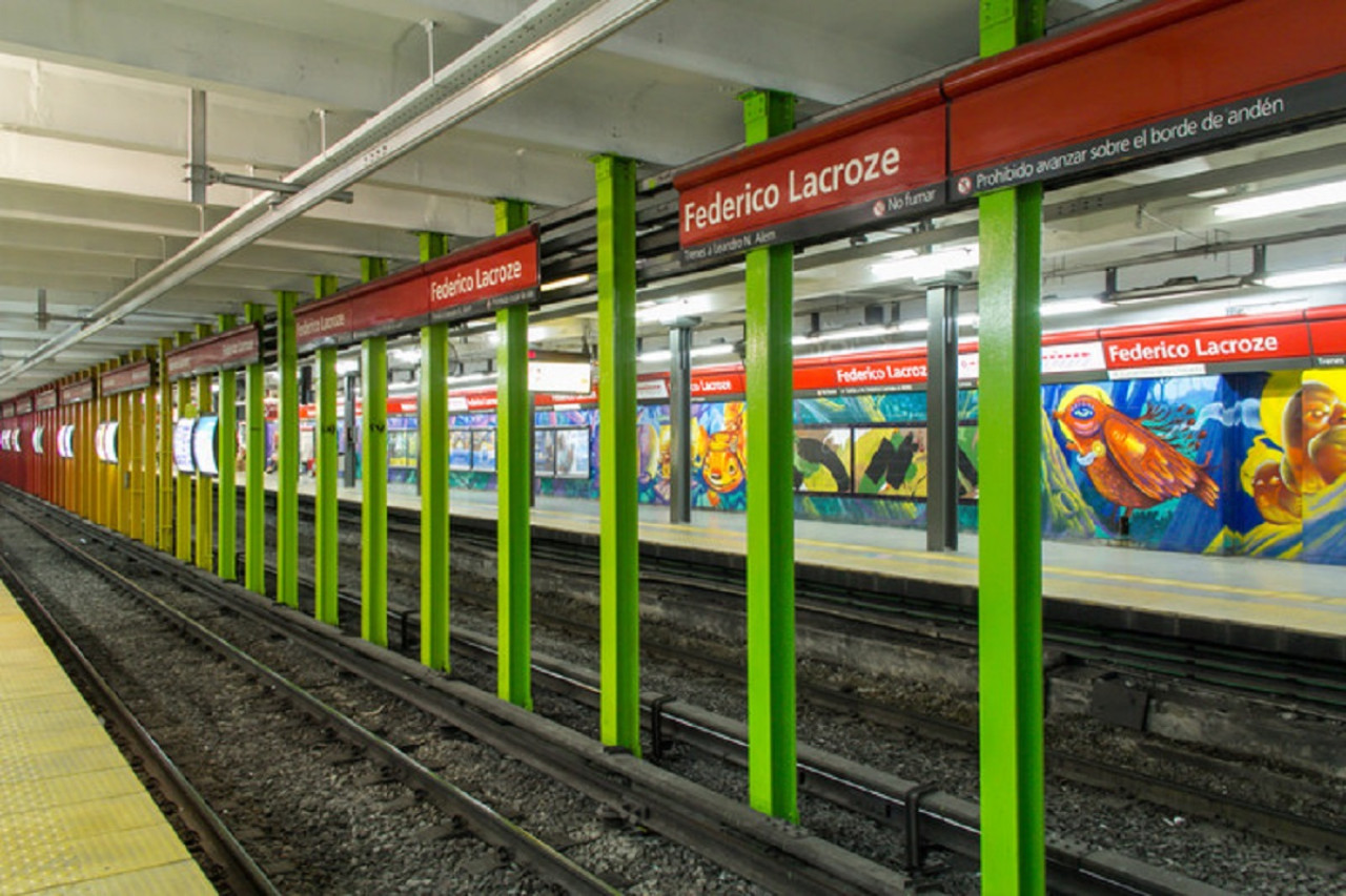 Estación de subte Federico Lacroze. Foto: Gentileza Wikipedia.