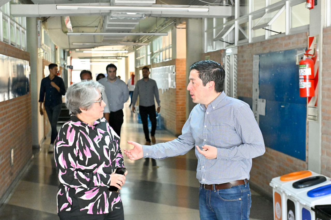 Leo Nardini destacó la educación universitaria.