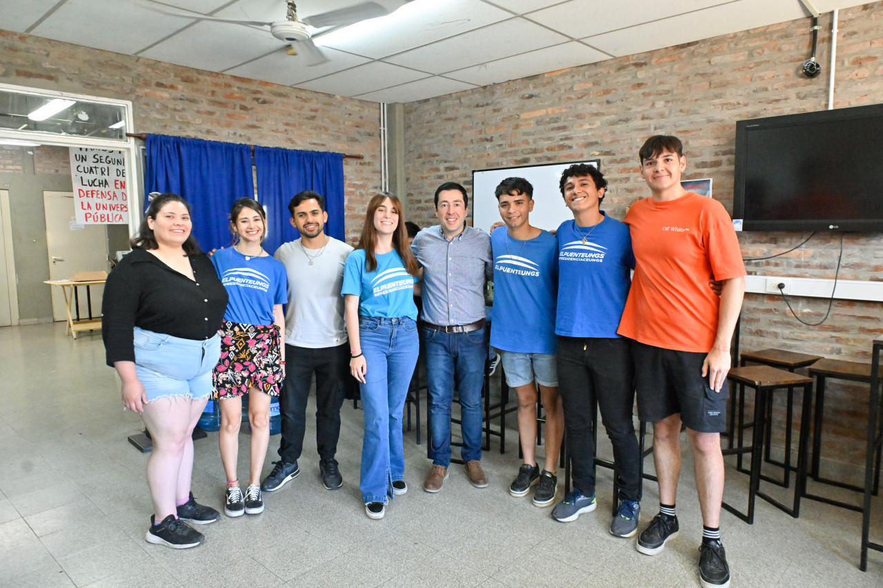 Leo Nardini destacó la educación universitaria.