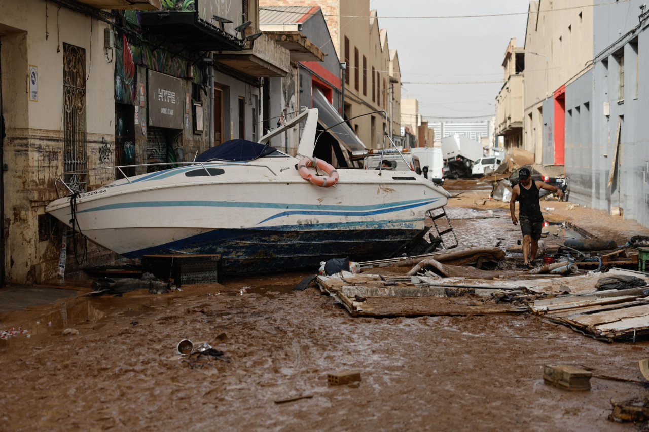 Los destrozos de Dana en España. Foto: EFE