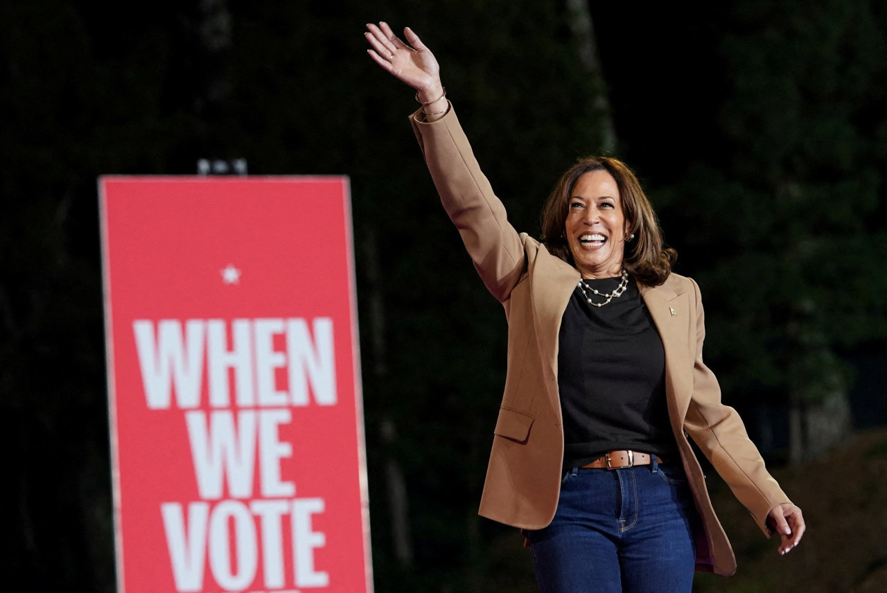 Kamala Harris. Foto Reuters